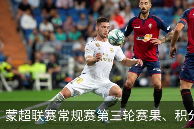 蒙超联赛常规赛第三轮赛果、积分榜公布！第四轮对阵出炉！